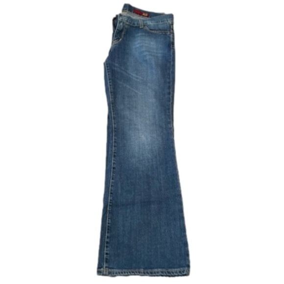 Express X2 Women’s Medium Wash Bootcut Denim Jeans - Picture 1 of 3